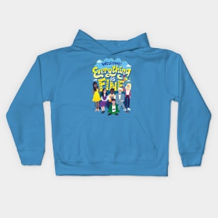 Everything is fine Kids Hoodie